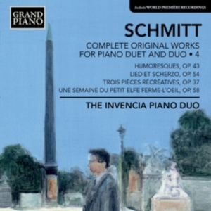 Schmitt - Works For Piano Duet & Duo Vol 4 in der Gruppe Externt_Lager / Naxoslager bei Bengans Skivbutik AB (631627)
