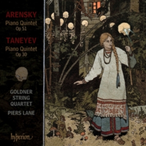 Taneyev / Arensky - Piano Quintets in der Gruppe CD bei Bengans Skivbutik AB (631666)