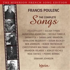 Poulenc Francis - The Complete Songs in der Gruppe Externt_Lager / Naxoslager bei Bengans Skivbutik AB (631674)