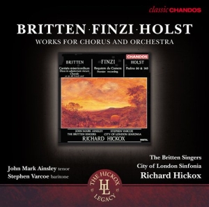 Britten / Finzi / Holst - Works For Chorus And Orchestra in der Gruppe CD bei Bengans Skivbutik AB (631706)