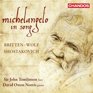 Britten / Wolf / Shostakovich - Michelangelo In Song in der Gruppe Externt_Lager / Naxoslager bei Bengans Skivbutik AB (631709)