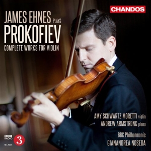 Prokofiev - Complete Works For Violin in der Gruppe Externt_Lager / Naxoslager bei Bengans Skivbutik AB (631711)