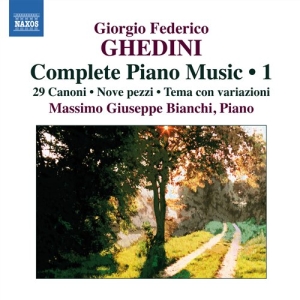 Ghedini - Complete Piano Music Vol 1 in der Gruppe Externt_Lager / Naxoslager bei Bengans Skivbutik AB (632389)