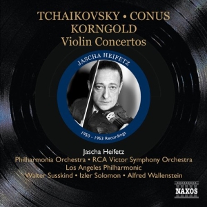 Tchaikovsky / Korngold - Violin Concertos in der Gruppe Externt_Lager / Naxoslager bei Bengans Skivbutik AB (632434)