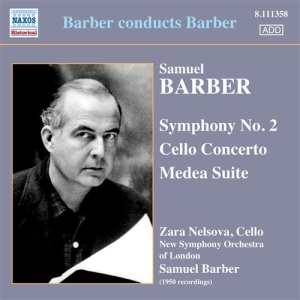Barber - Symphony No 2 in der Gruppe Externt_Lager / Naxoslager bei Bengans Skivbutik AB (632435)