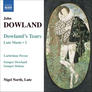 Dowland - Lute Music, Vol.2 in der Gruppe Externt_Lager / Naxoslager bei Bengans Skivbutik AB (632733)