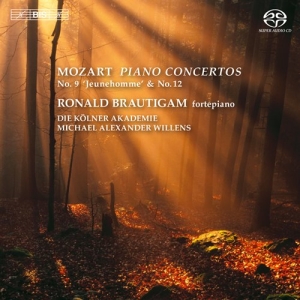 Mozart - Piano Concertos 9 & 12 in der Gruppe MUSIK / SACD / Klassiskt bei Bengans Skivbutik AB (632774)