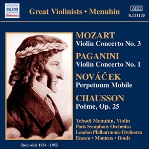 Mozart Paganini - Violin Concertos in der Gruppe Externt_Lager / Naxoslager bei Bengans Skivbutik AB (633233)