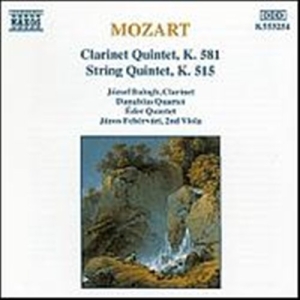 Mozart Wolfgang Amadeus - Clarinet Quintet in der Gruppe Externt_Lager / Naxoslager bei Bengans Skivbutik AB (633682)