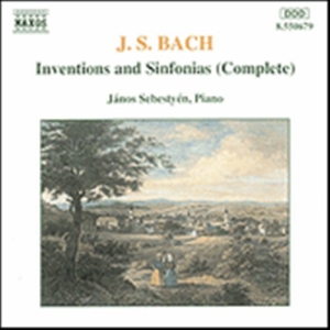 Bach Johann Sebastian - Inventations & Sinfonies Compl in der Gruppe Externt_Lager / Naxoslager bei Bengans Skivbutik AB (633685)