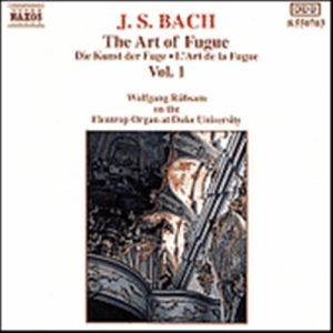 Bach Johann Sebastian - The Art Of Fugue Vol 1 in der Gruppe Externt_Lager / Naxoslager bei Bengans Skivbutik AB (633696)