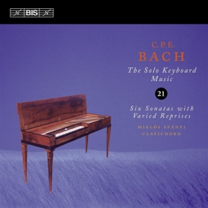 Cpe Bach - Keyboard Music Vol 21 in der Gruppe Externt_Lager / Naxoslager bei Bengans Skivbutik AB (633800)