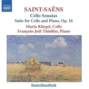 Saint-Saens - Cello Sonatas Nos. 1 & 2 in der Gruppe Externt_Lager / Naxoslager bei Bengans Skivbutik AB (635168)