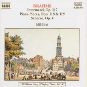 Brahms Johannes - Piano Pieces Opp 117-119 in der Gruppe CD / Klassiskt bei Bengans Skivbutik AB (635476)