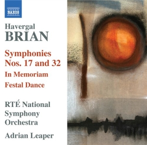 Brian - Symphonies Nos 17 & 32 in der Gruppe Externt_Lager / Naxoslager bei Bengans Skivbutik AB (635700)