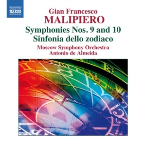 Malipiero - Symphonies Vol 5 in der Gruppe Externt_Lager / Naxoslager bei Bengans Skivbutik AB (635813)