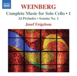 Weinberg - Works For Solo Cello in der Gruppe CD / Klassiskt bei Bengans Skivbutik AB (635823)