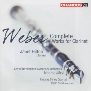 Weber - Complete Clarinet Works in der Gruppe Externt_Lager / Naxoslager bei Bengans Skivbutik AB (636425)