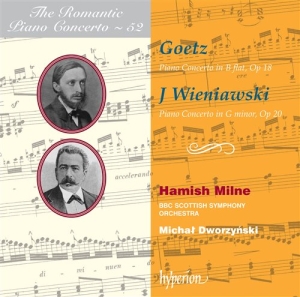 Goetz / Wieniawski - The Romantic Piano Concerto Vol 52 in der Gruppe Externt_Lager / Naxoslager bei Bengans Skivbutik AB (636716)