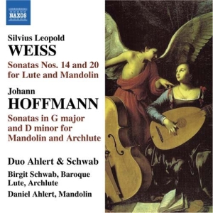 Weiss/Hoffmann - Sonatas For Flute And Mandolin in der Gruppe Externt_Lager / Naxoslager bei Bengans Skivbutik AB (637259)