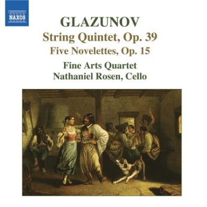 Glazunov: Fine Arts Quartet - 5 Novelettes For String Quartet in der Gruppe CD bei Bengans Skivbutik AB (637272)