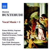 Buxtehude: Kirkby/Mortensen - Vocal Music Vol. 1 in der Gruppe Externt_Lager / Naxoslager bei Bengans Skivbutik AB (637609)