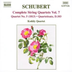 Schubert: Kódaly Quartet - String Quartets Vol.7 in der Gruppe CD bei Bengans Skivbutik AB (637708)