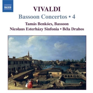 Vivaldi:  Drahos - Bassoon Concertos Vol.4 in der Gruppe CD bei Bengans Skivbutik AB (637709)