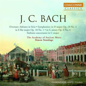 J.C. Bach - Symphonies 4 & 6 / Symphony Fo in der Gruppe Externt_Lager / Naxoslager bei Bengans Skivbutik AB (637823)