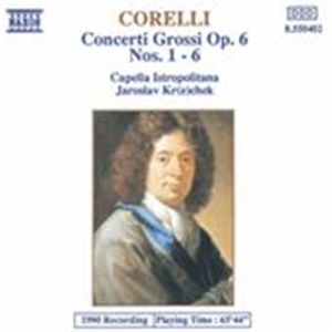 Corelli Arcangelo - Concerti Grossi Op.6 1-6 in der Gruppe Externt_Lager / Naxoslager bei Bengans Skivbutik AB (637978)