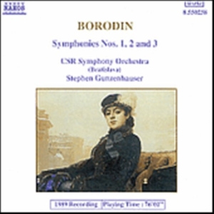 Borodin Alexander - Symphonies 1 2 & 3 in der Gruppe Externt_Lager / Naxoslager bei Bengans Skivbutik AB (637985)
