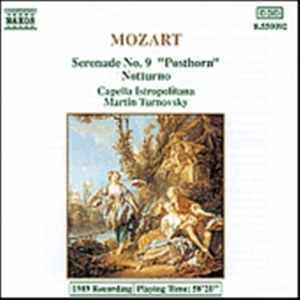 Mozart Wolfgang Amadeus - Serenade No 9 in der Gruppe Externt_Lager / Naxoslager bei Bengans Skivbutik AB (638045)