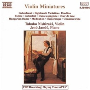 Various - Violin Miniatures in der Gruppe Externt_Lager / Naxoslager bei Bengans Skivbutik AB (638071)