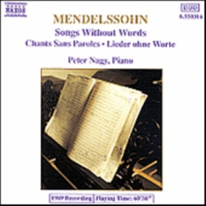 Mendelssohn Felix - Songs Without Words in der Gruppe CD bei Bengans Skivbutik AB (638073)