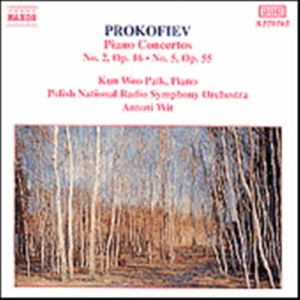 Prokofiev Sergey - Piano Concertos 2 & 5 in der Gruppe Externt_Lager / Naxoslager bei Bengans Skivbutik AB (638094)