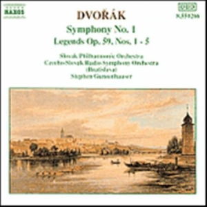 Dvorak Antonin - Symphony 1 in der Gruppe CD bei Bengans Skivbutik AB (638105)