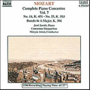Mozart Wolfgang Amadeus - Complete Piano Concertos Vol 7 in der Gruppe Externt_Lager / Naxoslager bei Bengans Skivbutik AB (638110)