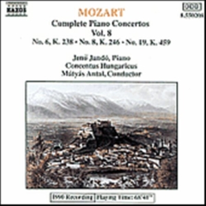 Mozart Wolfgang Amadeus - Complete Piano Concertos Vol 8 in der Gruppe CD bei Bengans Skivbutik AB (638111)