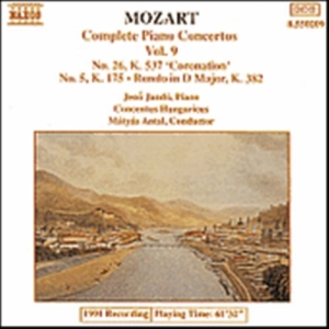 Mozart Wolfgang Amadeus - Complete Piano Concertos Vol 9 in der Gruppe Externt_Lager / Naxoslager bei Bengans Skivbutik AB (638112)