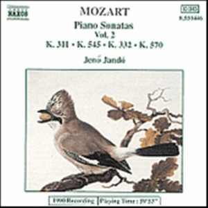 Mozart Wolfgang Amadeus - Piano Sonatas Vol 2 in der Gruppe Externt_Lager / Naxoslager bei Bengans Skivbutik AB (638115)