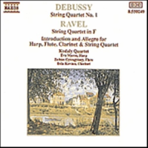 Debussy Claude - String Quartets in der Gruppe Externt_Lager / Naxoslager bei Bengans Skivbutik AB (638142)