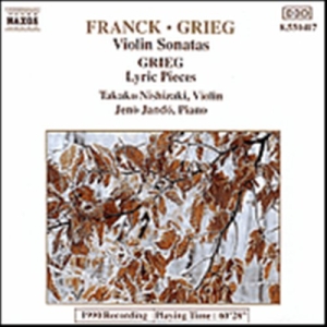 Franck/Grieg - Violin Sonatas in der Gruppe CD bei Bengans Skivbutik AB (638222)