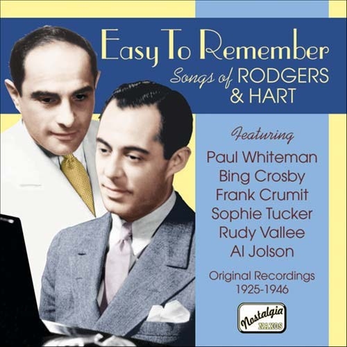 Rodgers & Hart - Songs Of Rodgers And Hart in der Gruppe CD / Dansband/ Schlager bei Bengans Skivbutik AB (638375)