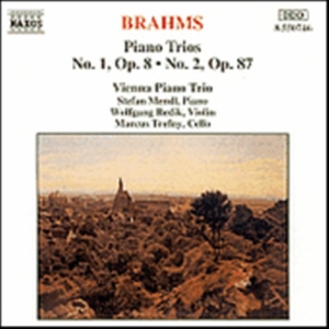 Brahms Johannes - Piano Trios Nos 1 & 2 in der Gruppe Externt_Lager / Naxoslager bei Bengans Skivbutik AB (639114)