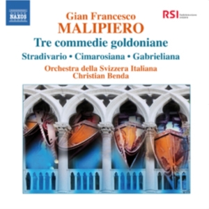 Malipiero - Tre Commedie Goldoniane in der Gruppe Externt_Lager / Naxoslager bei Bengans Skivbutik AB (639667)