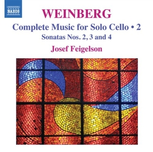 Weinberg - Works For Solo Cello Vol 2 in der Gruppe Externt_Lager / Naxoslager bei Bengans Skivbutik AB (639668)