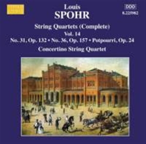 Spohr - Quartets in der Gruppe CD bei Bengans Skivbutik AB (640212)