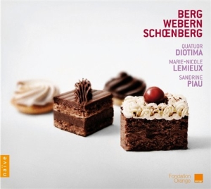 Berg / Webern / Schönberg - The String Quartet And The Voice in der Gruppe CD / Övrigt bei Bengans Skivbutik AB (640239)