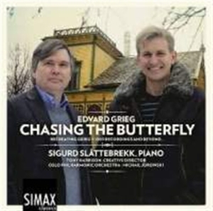 Grieg - Chasing The Butterfly in der Gruppe CD bei Bengans Skivbutik AB (640250)