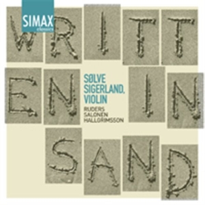 Salonen / Hallgrimsson / Ruders - Written In Sand in der Gruppe Externt_Lager / Naxoslager bei Bengans Skivbutik AB (641460)